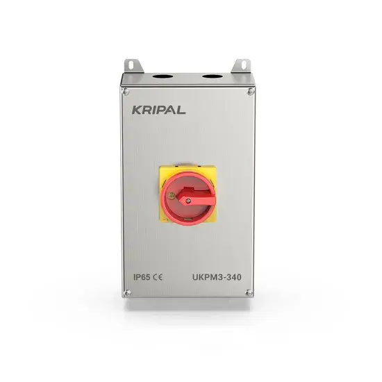 Hộp bọc Inox Kripal 40A mới: công tắc cách điện 3 bộ ngắt pha 3P hình ảnh 1-description
