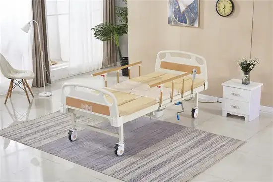 Giường chăm sóc cho người cao tuổi với đầu giường và chân giường làm từ ABS, tiện ích và tiết kiệm hình ảnh 1-description
