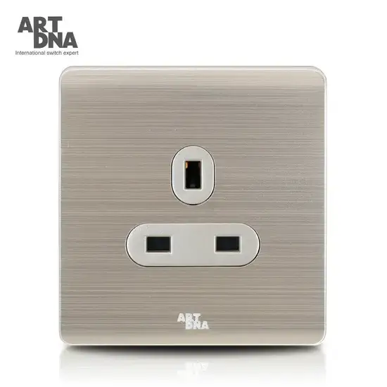 Ổ cắm đơn Artdna 13A tiêu chuẩn Anh cho thiết bị điện hình ảnh 1-description