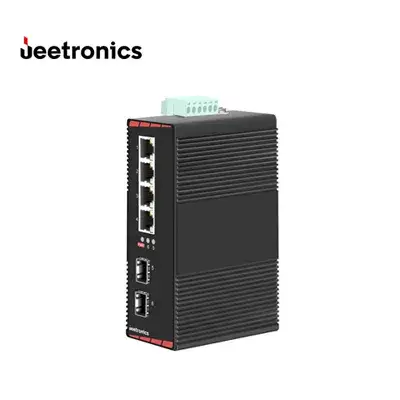 Công Tắc SFP Poe Ethernet Gắn Tường 4 Cổng Tốc Độ 10/100/1000Mbps hình ảnh 1-description