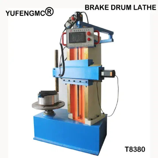 Máy tiện đứng T8380 cho đinh phanh xe ô tô hình ảnh 1-description