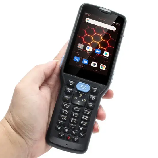 Uniwa V350: Máy quét mã vạch Qr không dây 2D, chống nước, bền bỉ với bàn phím T9 hình ảnh 1-description