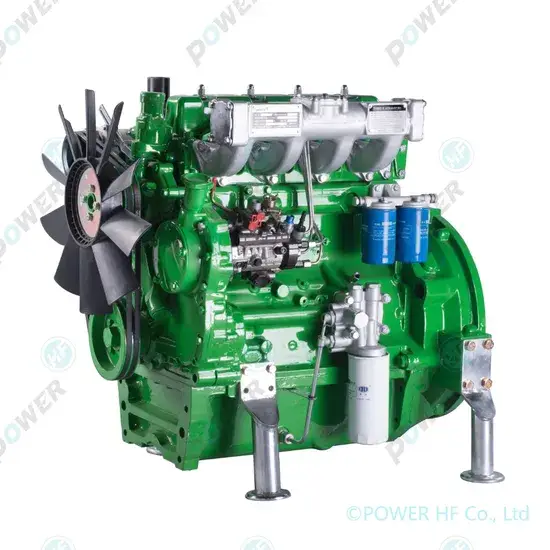 Động cơ diesel hút khí tự nhiên 44kW 60HP Ricardo 4-cyliner 1500rpm bơm làm mát bằng nước cho tàu biển hình ảnh 1-description