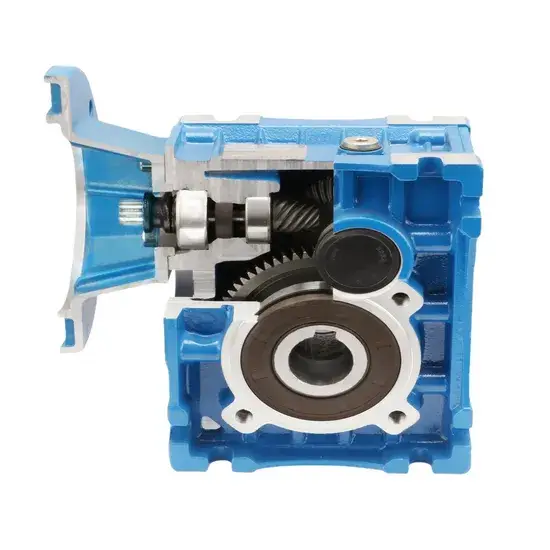 Hộp số Helical Hypoid - Phê duyệt CE ISO SGS - Thay thế cho dòng sản phẩm Motovario RV và Bonfiglioli W Series hình ảnh 1-description