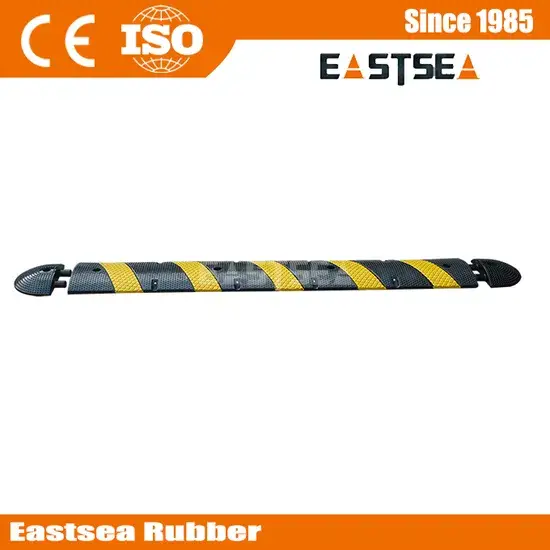 Cái gờ cao su màu đen và vàng 6 Feet - Sản phẩm giảm tốc chất lượng hình ảnh 1-description