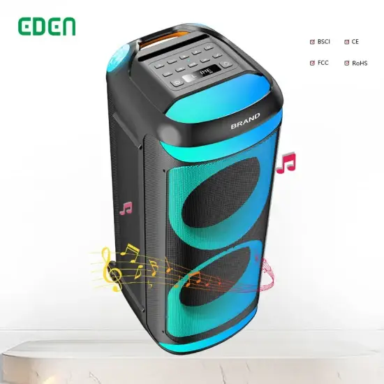 Loa ngoài không dây TWS Bluetooth 10 inch, bass mạnh mẽ - Hộp loa Parlante chất lượng cao, bán buôn hình ảnh 1-description