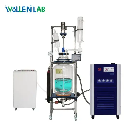 Bình phản ứng hóa học thủy tinh borosilicate cao hai lớp Gg17 – Sản phẩm cột chưng cất và bộ ngưng tụ hình ảnh 1-description