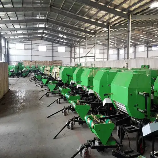 Máy nhặt và ép rơm tròn lớn, giúp tăng năng suất và tiết kiệm thời gian hình ảnh 1-description
