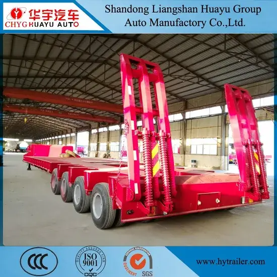 Xe moóc chịu tải nặng 120t, thiết kế 8 trục, phù hợp với việc vận chuyển hàng hóa hình ảnh 1-description
