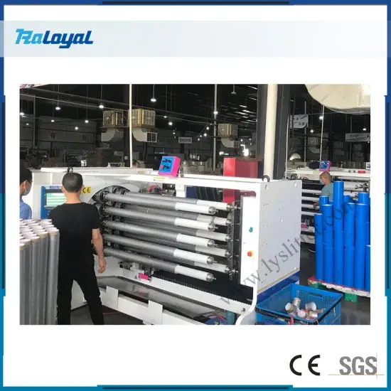 Máy cắt băng dính BOPP tốc độ cao với trục động cơ hình ảnh 1-description