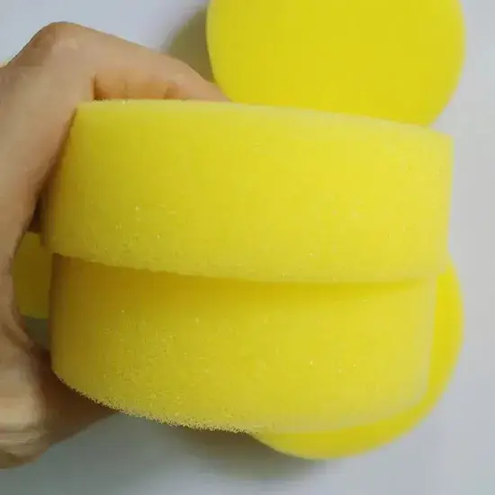 Bọt biển đánh bóng cho xe hơi màu vàng - Sản phẩm phổ biến và được ưa chuộng hình ảnh 1-description