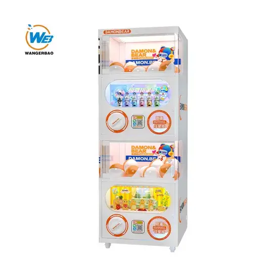 Máy bán hàng tự động Gashapon Gacha Wangerbao hai tầng, ưu đãi đặc biệt hình ảnh 1-description
