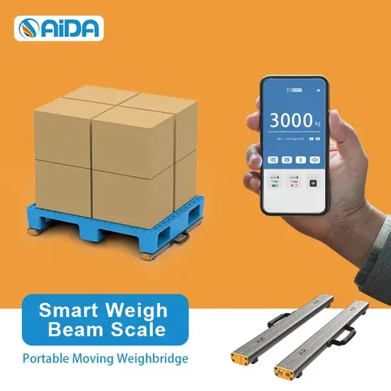 Cân di động kết nối qua Bluetooth, đo lường hàng hóa 3000kg và 4000kg thông qua ứng dụng điện thoại hình ảnh 1-description