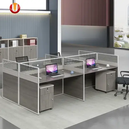 Vách ngăn văn phòng bằng gỗ 4 mảnh từ Trung Quốc - Lựa chọn cho không gian làm việc hiện đại hình ảnh 1-description