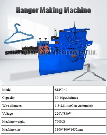 Máy làm móc treo áo từ dây và vải, giúp tạo móc treo áo chất lượng cao hình ảnh 1-description