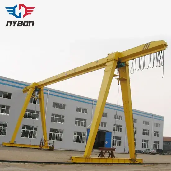 Gạch ngang trung trung bình 10 tấn cẩu gantry đơn dầm truss điện đường bộ - Lựa chọn ưu việt cho công trình của bạn hình ảnh 1-description