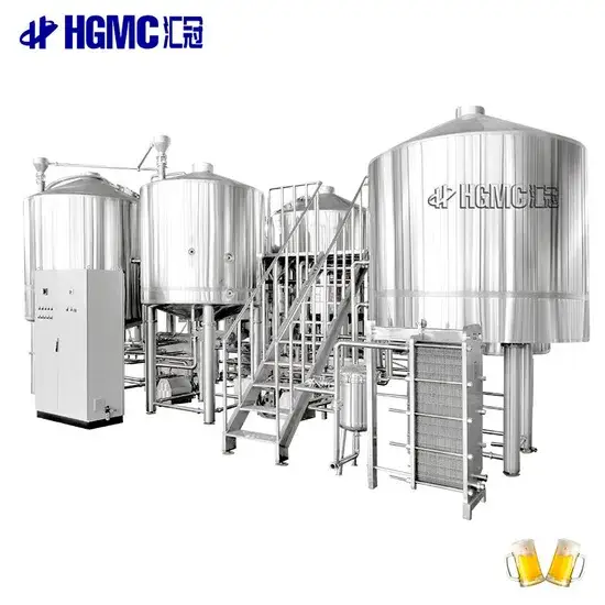 Thiết bị sản xuất bia công nghiệp 5000L phục vụ dự án nhà máy bia lớn hình ảnh 1-description