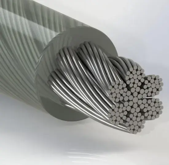 Dây cáp bọc Polyamide đường kính từ 7X19-1.00mm đến 1.25mm - Sự lựa chọn hoàn hảo cho công trình của bạn hình ảnh 1-description