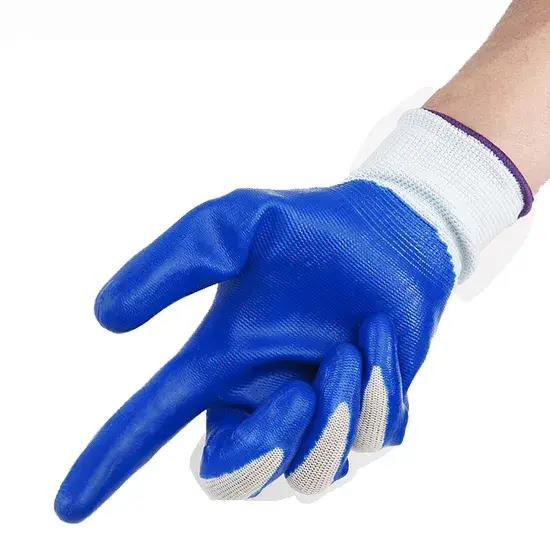 Găng tay tái sử dụng an toàn với lớp phủ nitrile co giãn cao 13 bán buôn từ Trung Quốc hình ảnh 1-description