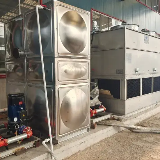 Tháp làm mát công nghiệp bằng thép, giảm tiếng ồn cho quy trình sản xuất hình ảnh 1-description