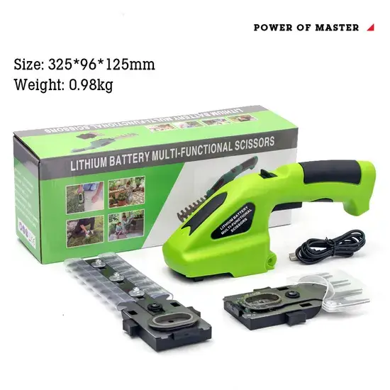 Máy cắt hàng rào cầm tay với pin lithium công suất cao cho việc cắt cây hiệu quả hình ảnh 1-description