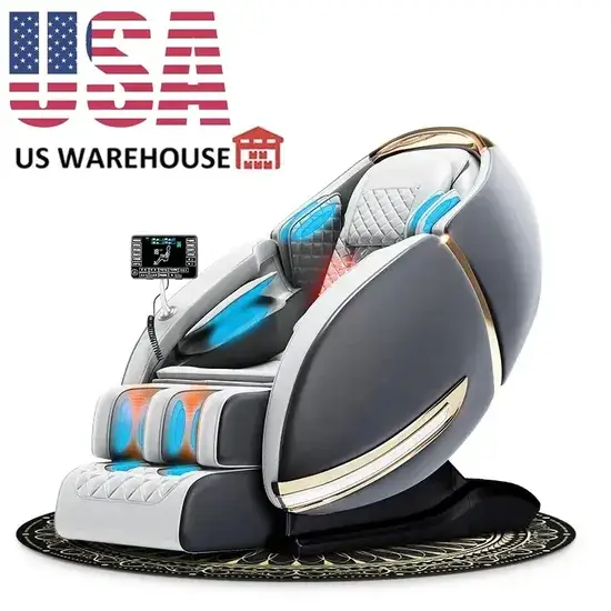 Ghế Massage 4D Kho Mỹ - Ghế Sofa Thiên Đường Vận Mệnh Cho Massage Toàn Thân Bằng Áp Lực Khí và Công Nghệ SL Track Shiatsu Roller hình ảnh 1-description