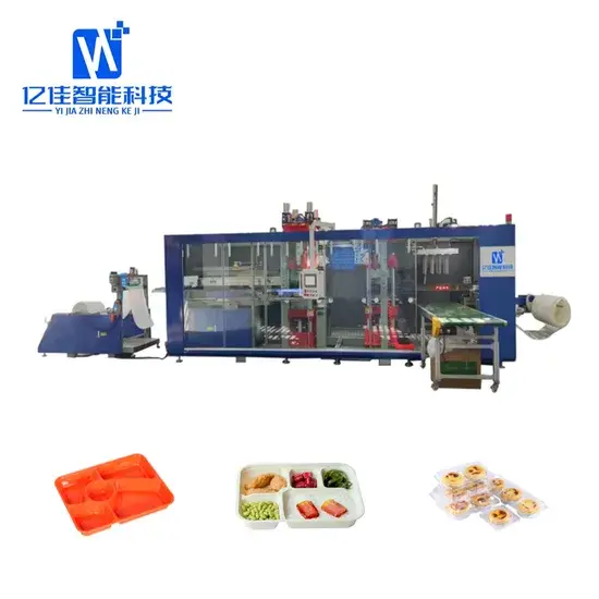 Máy tạo hình nhựa hộp đựng thực phẩm sạch từ nhà sản xuất - Mua hàng trực tiếp hình ảnh 1-description