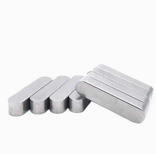 Chìa khóa trục đầu tròn đôi DIN6885 từ thép không gỉ 304 316 - Sản phẩm của nhà sản xuất uy tín hình ảnh 1-description