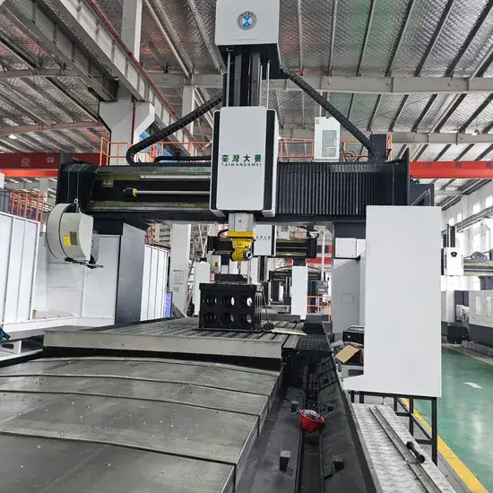 Thiết bị CNC hai cột hàng đầu để gia công chính xác kim loại hình ảnh 1-description