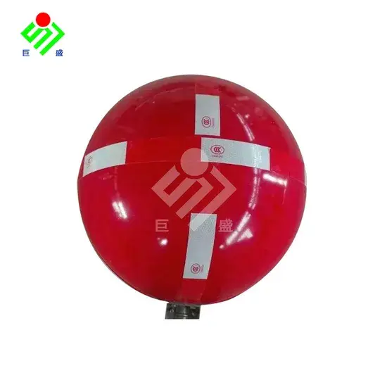 Biểu tượng cảnh báo bóng cản hàng không sử dụng chất liệu nhựa gia cố sợi 3.0mm - Độ dày của bóng cản hàng không hình ảnh 1-description