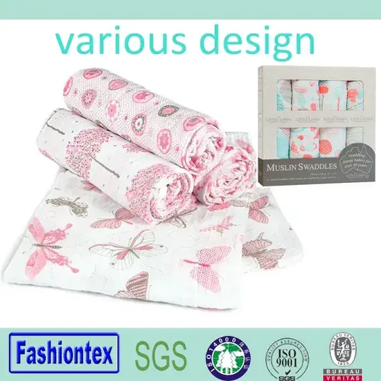 Chăn Muslin Tre Jacquard - Sản phẩm phù hợp cho bé sơ sinh và trẻ em hình ảnh 1-description
