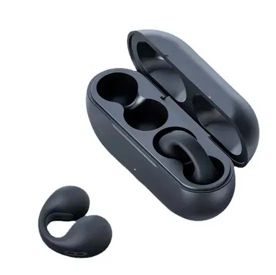 Tai nghe Bluetooth chống nước với kết nối xương, âm thanh vòm HiFi và điều khiển giọng nói không trễ hình ảnh 1-description