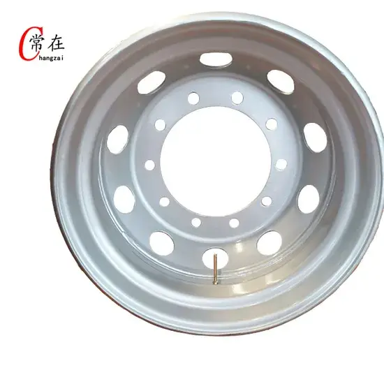 Bánh xe tải nhôm chất lượng cao, vật liệu hợp kim cho xe kéo hàng hóa hình ảnh 1-description