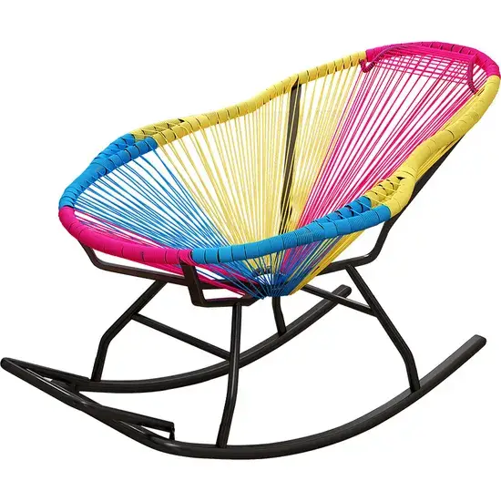 Ghế Rocking Wicker Rattan Ngoại Trời: Lựa Chọn Sáng Tạo Cho Phòng Khách và Vườn hình ảnh 1-description