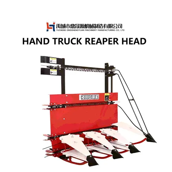Máy gặt mini đi bộ cho lúa mì và lúa gạo: Hiệu suất cao hình ảnh 1-description
