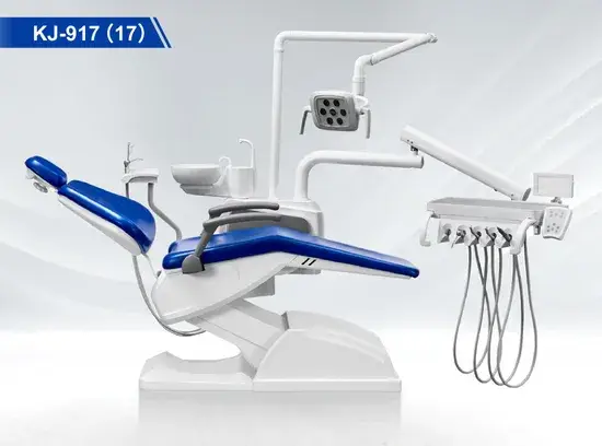 Bộ Ghế Nha Khoa Chậu Nhổ Răng Điều Khiển Bằng Đèn LED hình ảnh 1-description