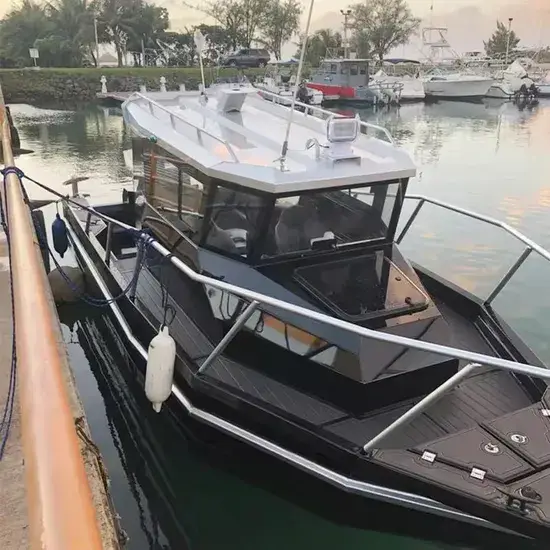 Thuyền câu cá bằng nhôm 7.5m Mỹ Úc - Sự lựa chọn tuyệt vời cho trải nghiệm câu cá dễ dàng và nhanh chóng hình ảnh 1-description