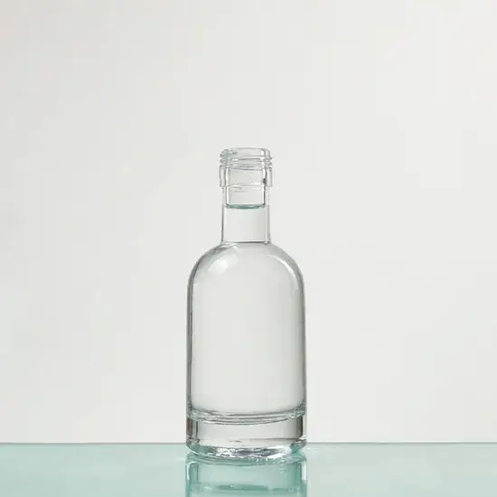 Chai thủy tinh mini rỗng 100ml phù hợp cho rượu vodka, gin, whiskey, rum - Loại chai thủy tinh kiểu Bắc Âu giá sỉ hình ảnh 1-description