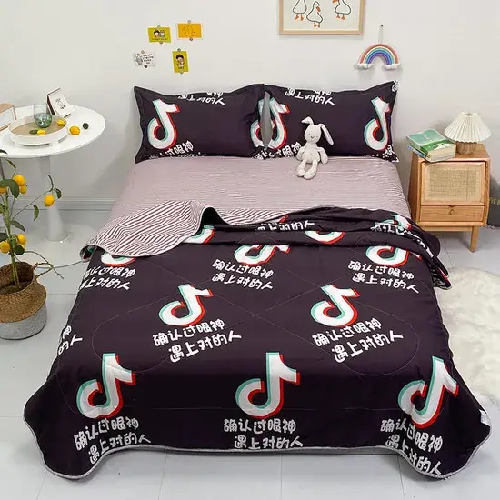 Bông 3D Chăn và Bộ Ga Gối Microfiber 100% cho Bé Yêu hình ảnh 1-description