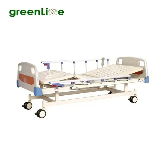 Giường y tế điện Hb-E2-F5 2 chức năng điều chỉnh - Giải pháp bán buôn cho viện bệnh và người bệnh hình ảnh 1-description