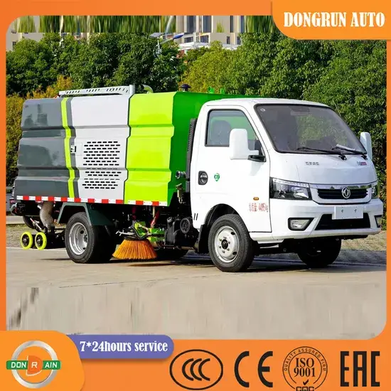Máy quét đường diesel Dongfeng 4X2 phù hợp sử dụng trong thành phố hình ảnh 1-description
