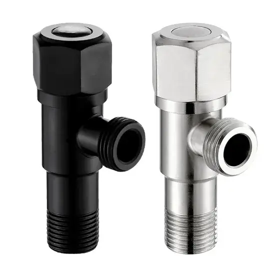 Vòi khóa tắm thép không gỉ, van điều chỉnh nước lạnh nóng hình ảnh 1-description
