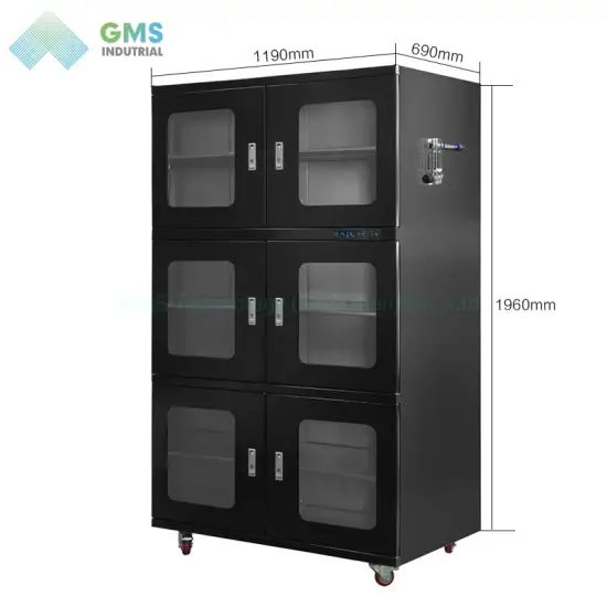 Tủ Nitơ chống sương đa năng 1% độ ẩm, không chứa ôxy và chống sương tĩnh điện hình ảnh 1-description