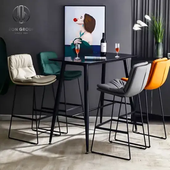 Ghế Quầy Bar Kim Loại - Sản Phẩm Phổ Biến Cho Quán Cafe, Nhà Hàng và Phòng Họp hình ảnh 1-description