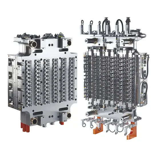 Van kim loại 48 cho hệ thống khoang nóng preform nhựa PET hình ảnh 1-description