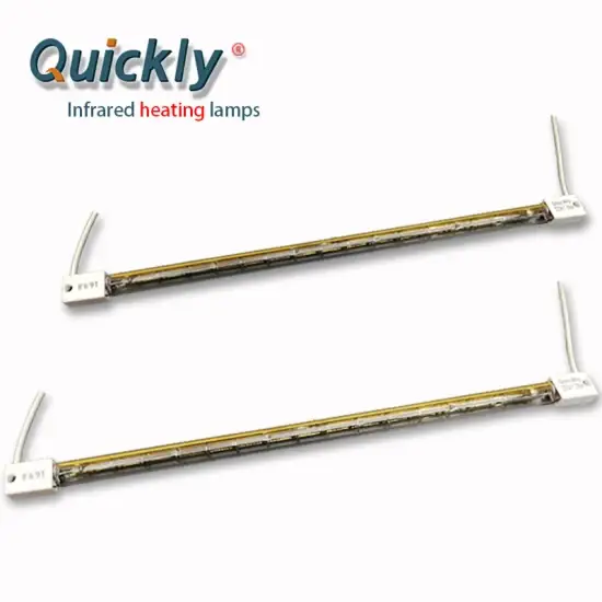 Máy mạ vàng gần Bộ phát điện hồng ngoại với đèn nhiệt Halogen Quartz hồng ngoại cho sản xuất mặt đáy khô hình ảnh 1-description