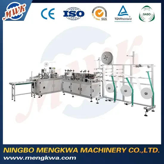 Thiết bị tự động làm khẩu trang phẫu thuật 3 lớp hoàn toàn tự động hình ảnh 1-description
