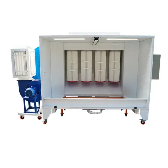 Colo-2315: Sơn Bột Phòng với Hệ Thống Quạt Lọc Tự Động hình ảnh 1-description
