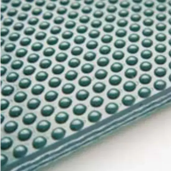 Băng tải PVC phẳng với núm tròn họa tiết cho máy móc trong ngành gốm sứ và đá cẩm thạch hình ảnh 1-description