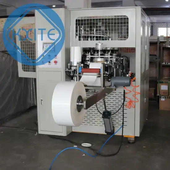 Máy làm nắp cốc cà phê từ giấy bã mía tái chế và phân hủy sinh học sau sử dụng hình ảnh 1-description